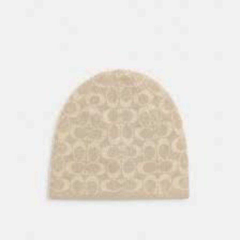 Coach Reversible Signature Beanie - Picture 3 of 4